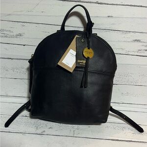 Margot New York Camille Backpack – Black | Genuine Leather | New
